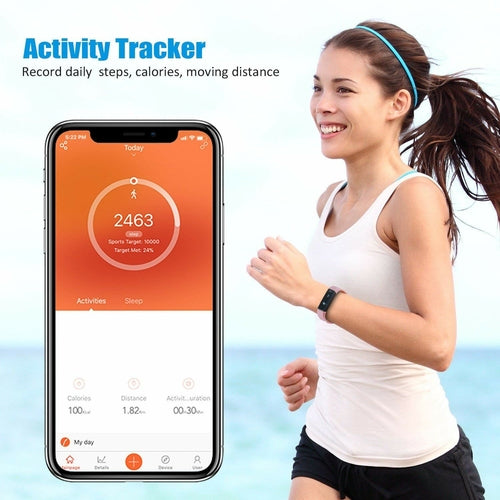 Monitor de actividad y reloj inteligente SmartFit Slim con correa adicional GRATIS.