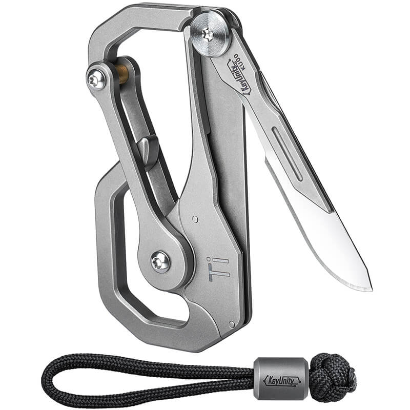 Cooyoo KU00 EDC Multi-tool Camping Equipment Carabiner Clip