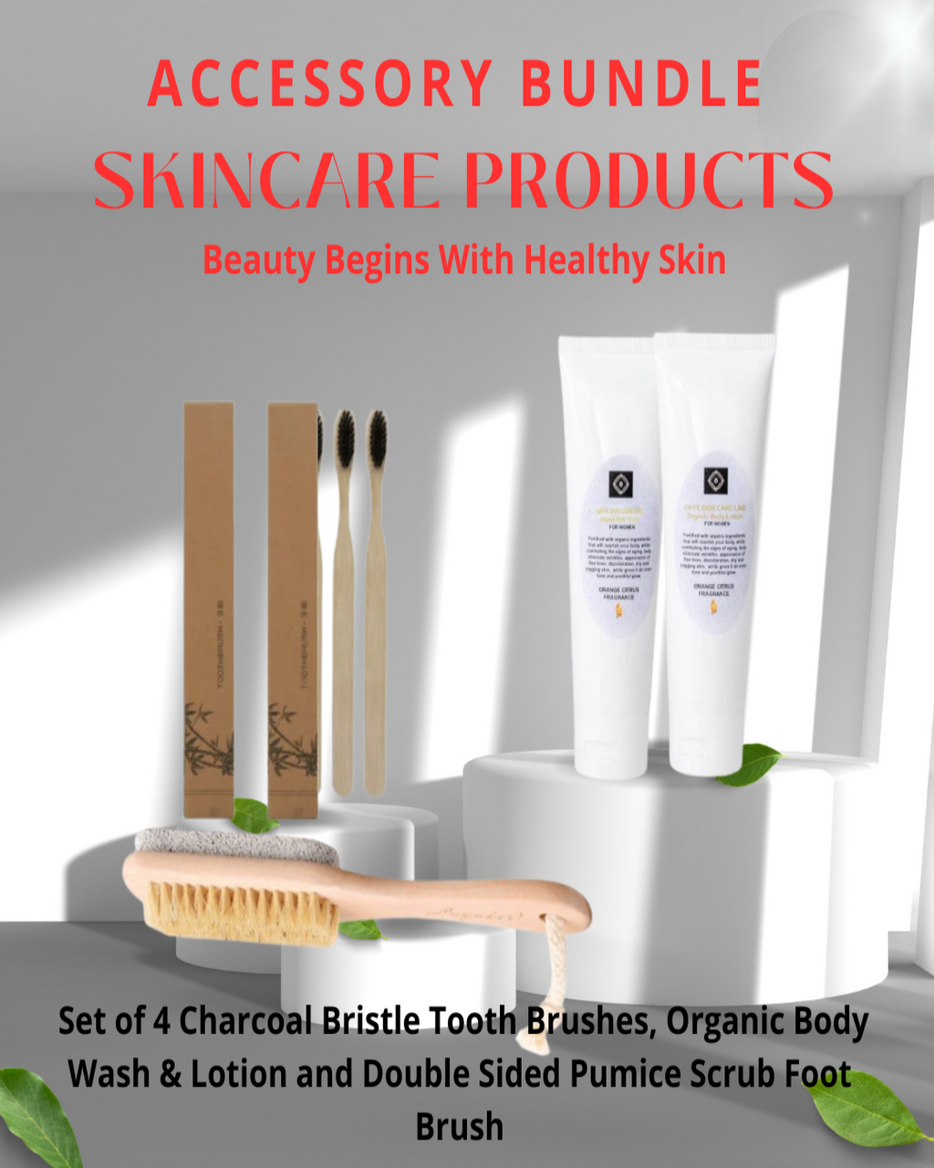 ORGANIC ACCESSORY BUNDLES FOR WOMEN