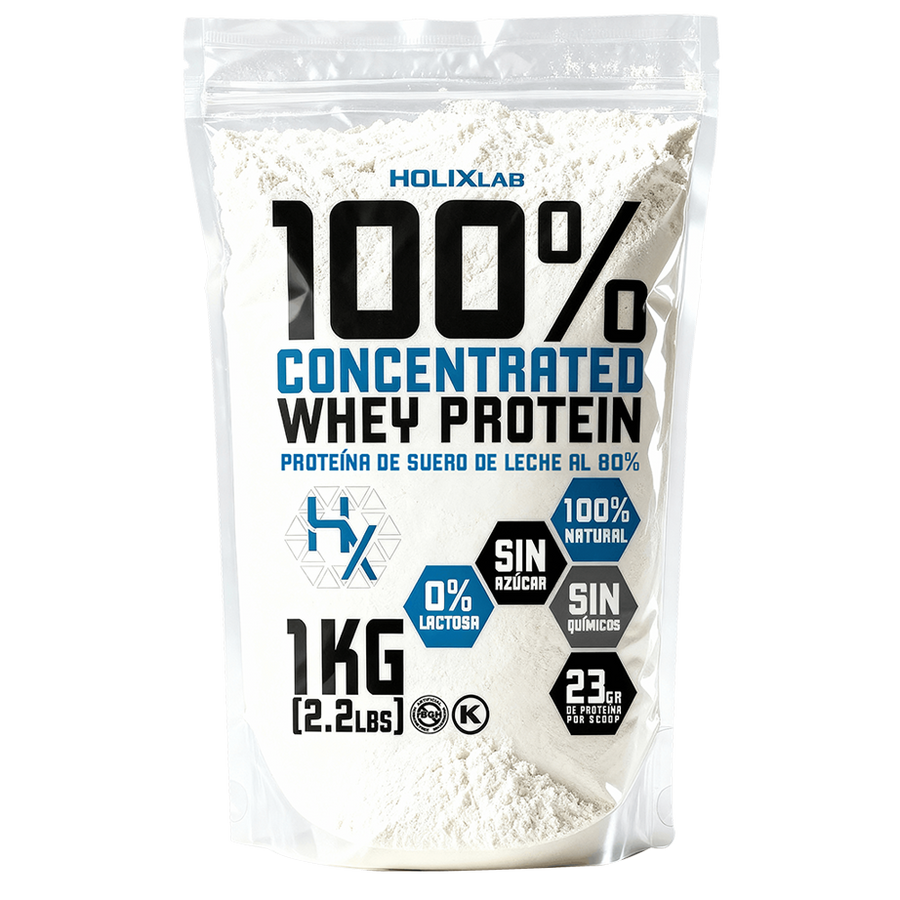 Concentrated Whey Protein 100% - 23gr PROTEINA PURA